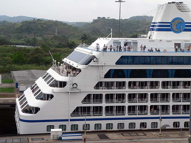 The Delphin Renaissance Cruise Ship Back Side View